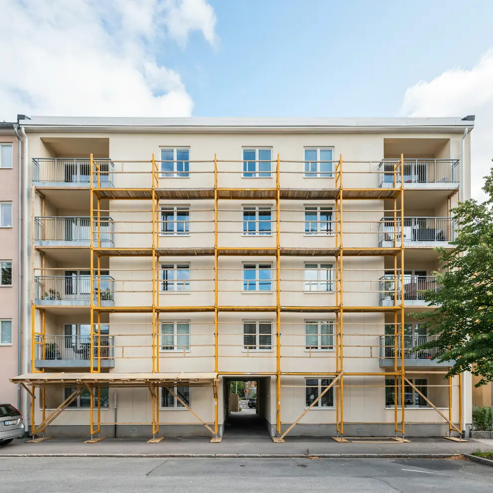 bygga stallning hyra byggstallning hjorthagen stockholm